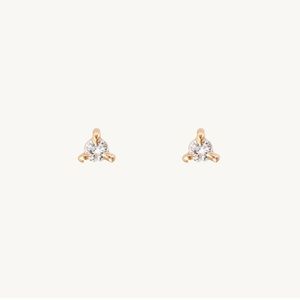 Catbird Petite Angel Hair Diamond Stud (Single)